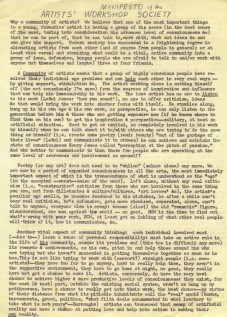 AWS Manifesto 1964