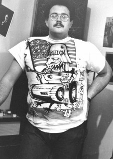 John Sinclair wearing a Stanley Mouse Shirt, photo: (c) Leni Sinclair