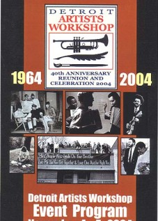 Detroit Workshop 40th anniversary booklet