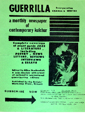 guerrilla magazine flyer, 1967