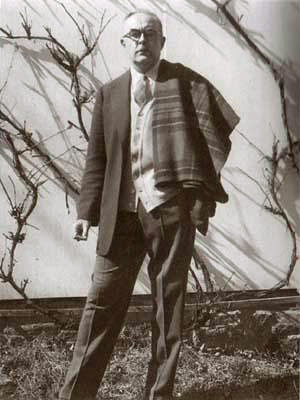 Charles Olson, by Jonathan Williams, Black Mountain College, 1953