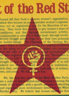red star sisters white panther party